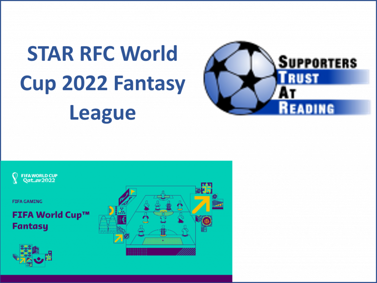 STAR RFC World Cup 2022 Fantasy League STAR